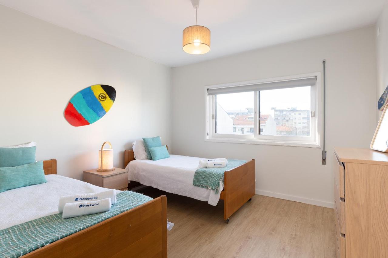 Host Wise - Trendy Bright Flats With Jacuzzi - 5 Min Beach Matosinhos  Luaran gambar