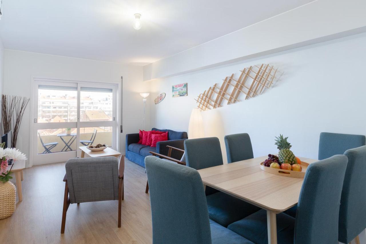 Host Wise - Trendy Bright Flats With Jacuzzi - 5 Min Beach Matosinhos  Luaran gambar