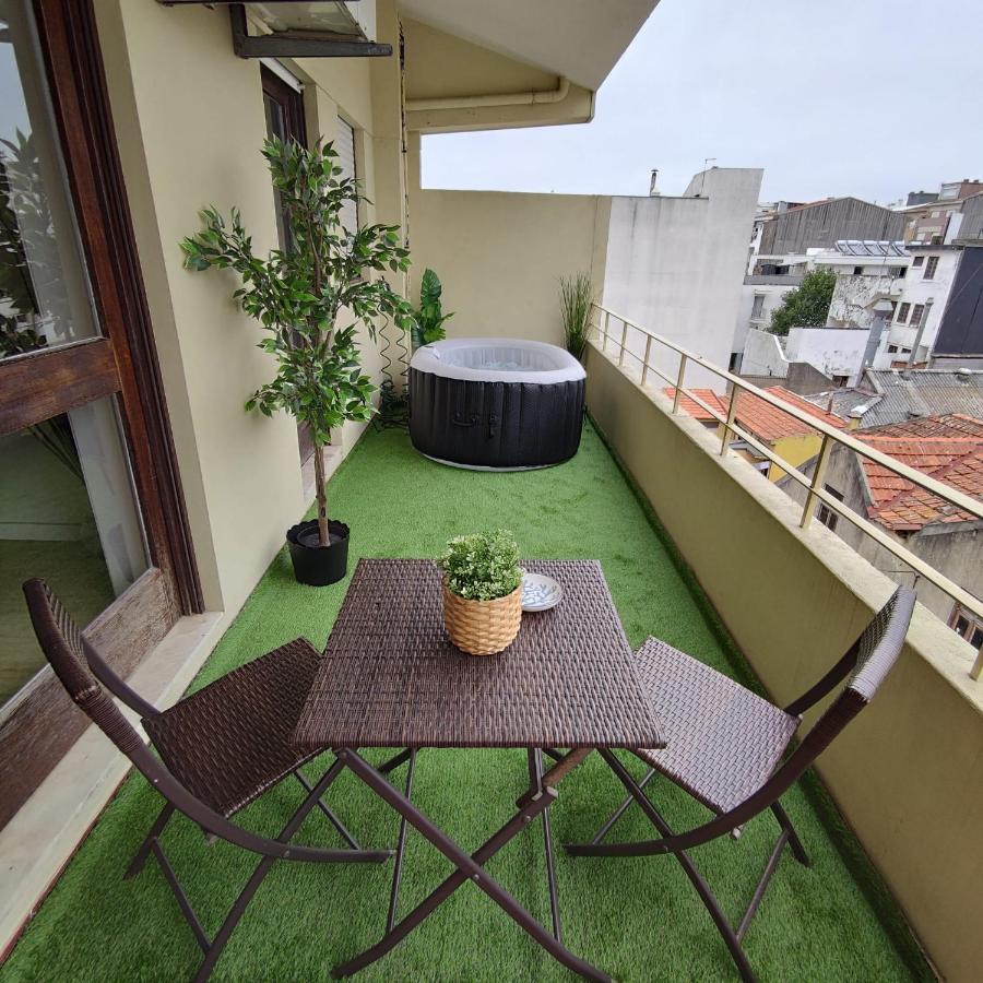 Host Wise - Trendy Bright Flats With Jacuzzi - 5 Min Beach Matosinhos  Luaran gambar